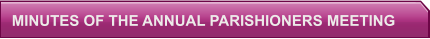MINUTES OF THE ANNUAL PARISHIONERS MEETING